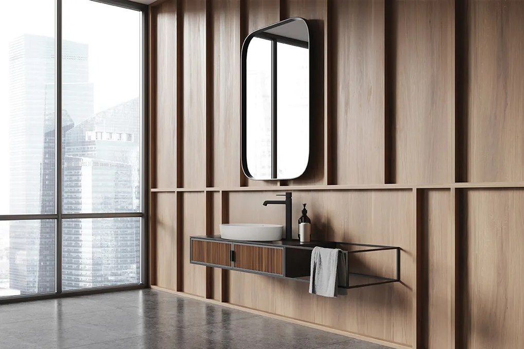 Laveo Desna, umývadlo na dosku 480x340x110 mm, biela lesklá, LAV-VUD_6248