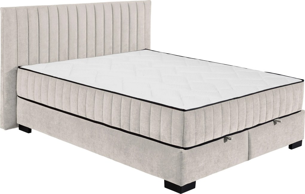 XXXLutz AMERICKÁ POSTEĽ, 160/200 cm, béžová MID.YOU - Online Only spálne - 002220053911
