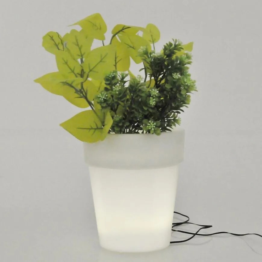 Solárna lampa kvetináč 315601