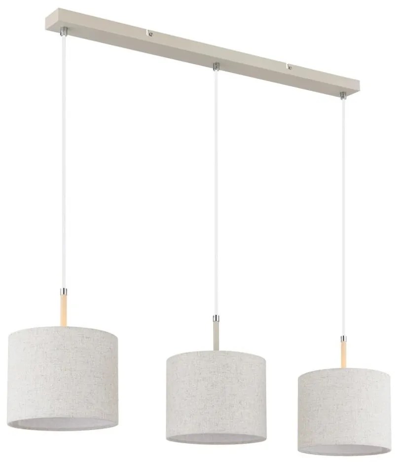 Globo 15968-3H - Závesný luster na lanku DELEON 3xE27/40W/230V