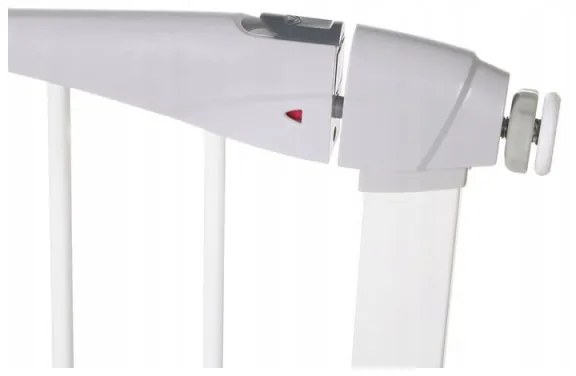 SPRINGOS Detská zábrana nastaviteľná 76-106 cm SPRINGOS BabyLock biela