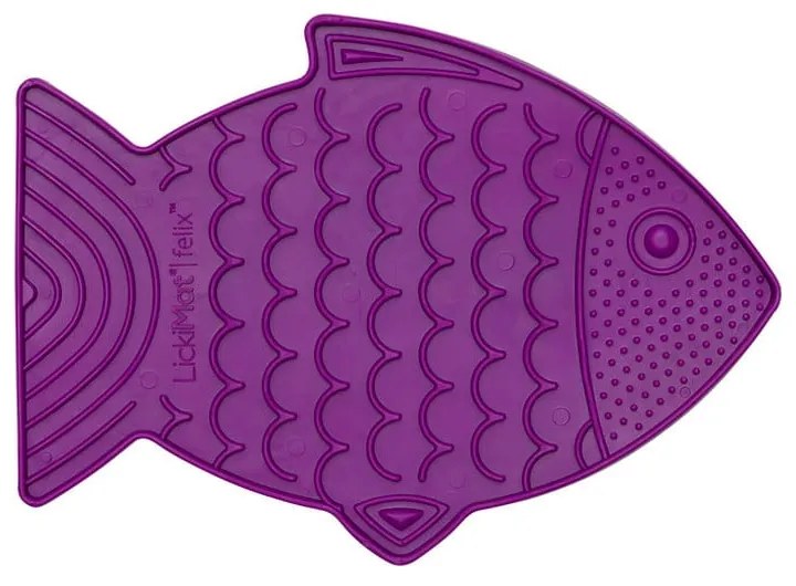 Lízacia podložka pre mačky Felix Purple – LickiMat