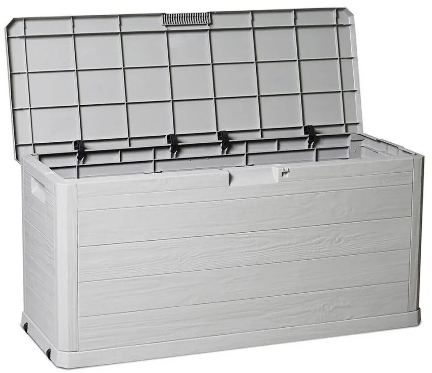 WOODYS záhradný plastový úložný box 280 L, svetlo šedá