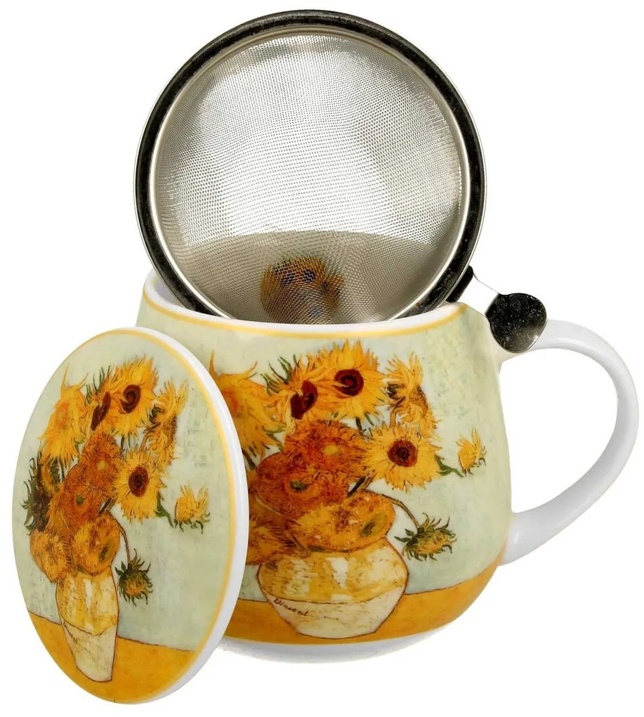 Čajová súprava Van Gogh Sunflowers 430 ml