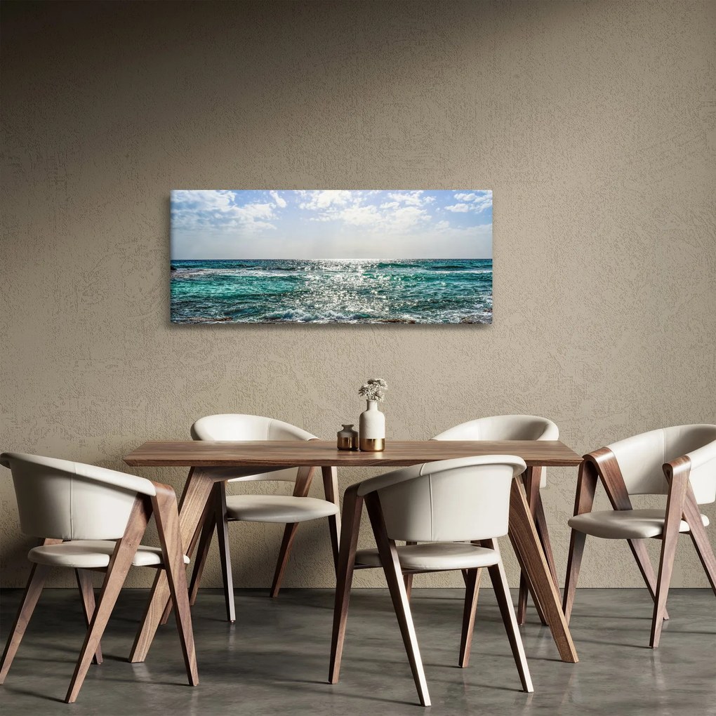 Obraz morskej hladiny (120x50 cm)