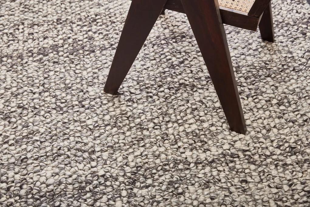 Diamond Carpets koberce Ručne viazaný kusový koberec Mountain Sand DE 1672 White Mix - 300x400 cm
