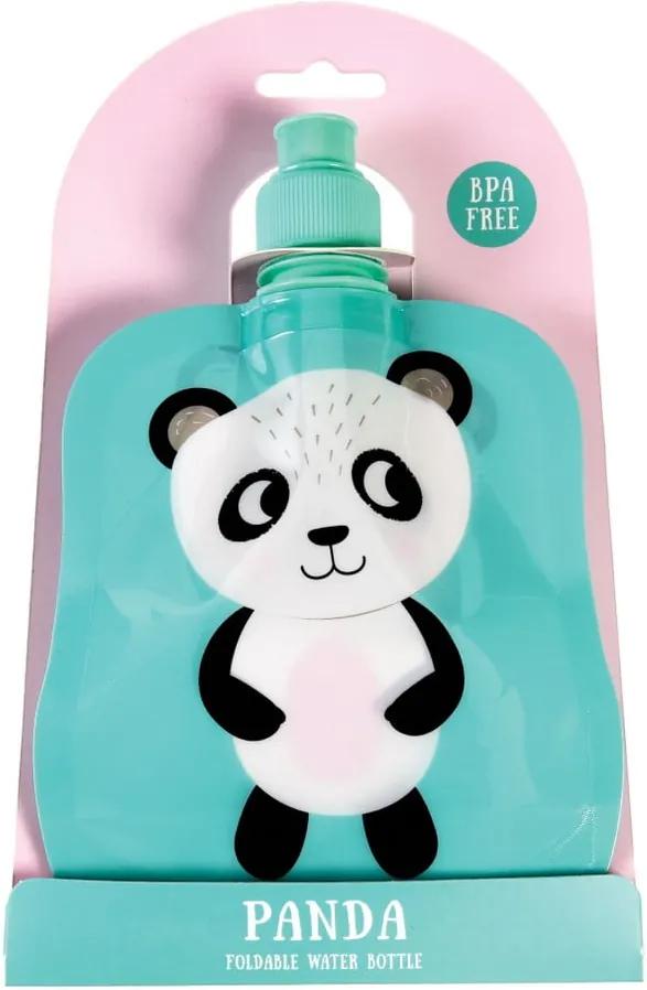 Skladacia fľaša na pitie Rex London Miko The Panda, 200 ml