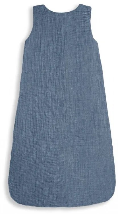 Obojstranný ľahký mušelínový spací vak Petrol 4 – 24 mesiacov M