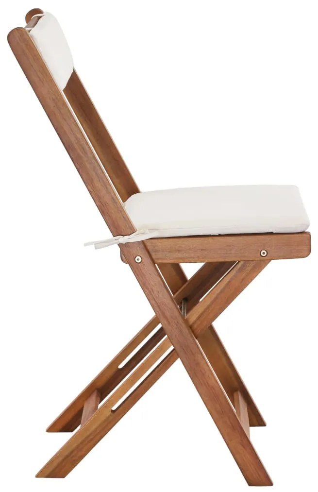 Krémový skladací set CHINO