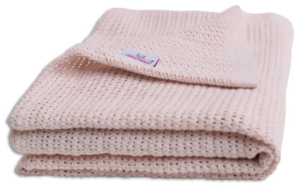 Babymatex Detská deka Lili púdrová, 75 x 100 cm