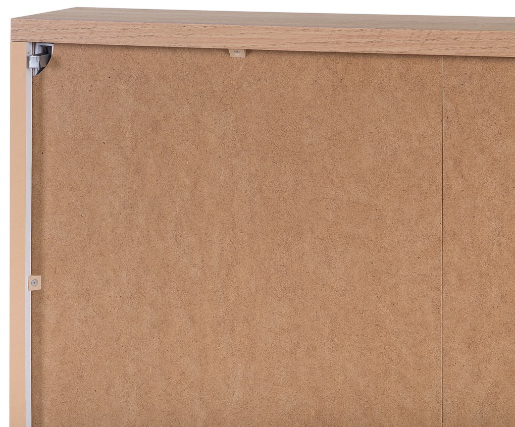 Kúpeľňová závesná skrinka BALI biela so zrkadlom 80 cm