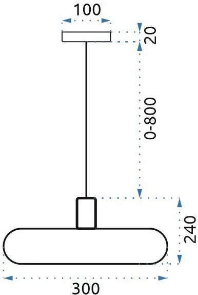 Toolight - Sklenená závesná lampa APP668-1CP, mliečne sklo, zlatá-biela, OSW-04662