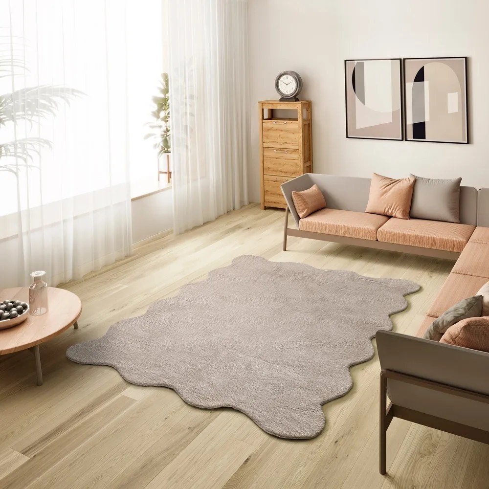 Taupe prateľný koberec 120x170 cm Mellow – Universal
