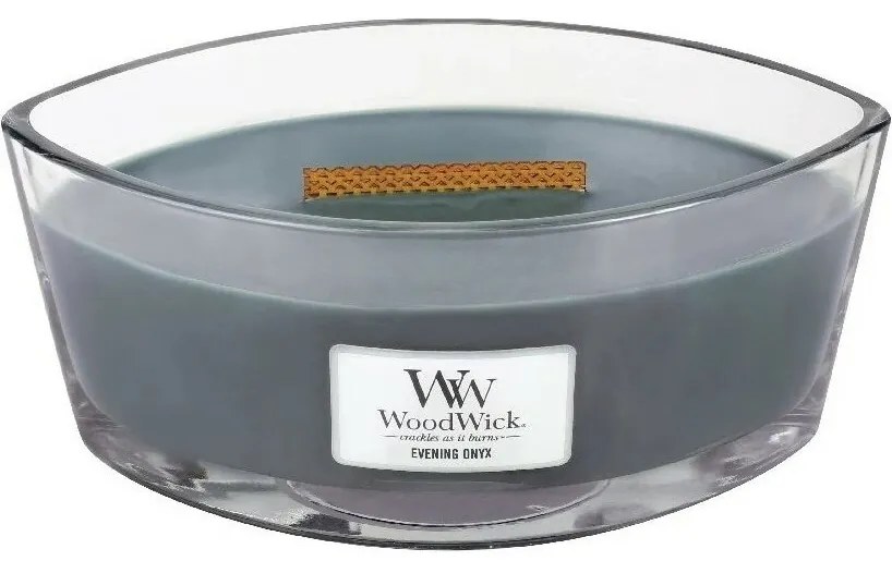 Vonná sviečka WoodWick Ship Evening Onyx, 453 g
