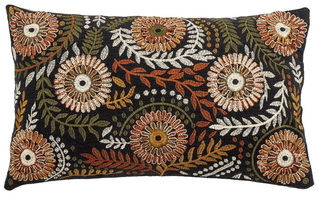 Bloomingville Bavlnený vankúš s výplňou Seveso 60 x 35 cm