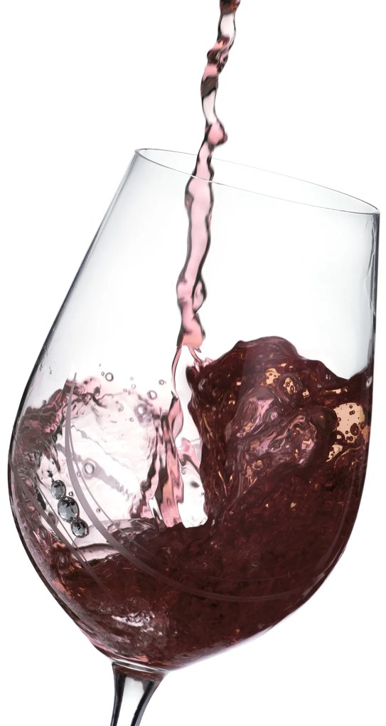 Diamante pohár na červené víno Atlantis s kryštálmi Swarovski 500 ml 2KS