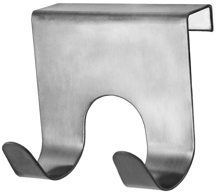 Vešiak trendy 2-hák 1 ks oceľový