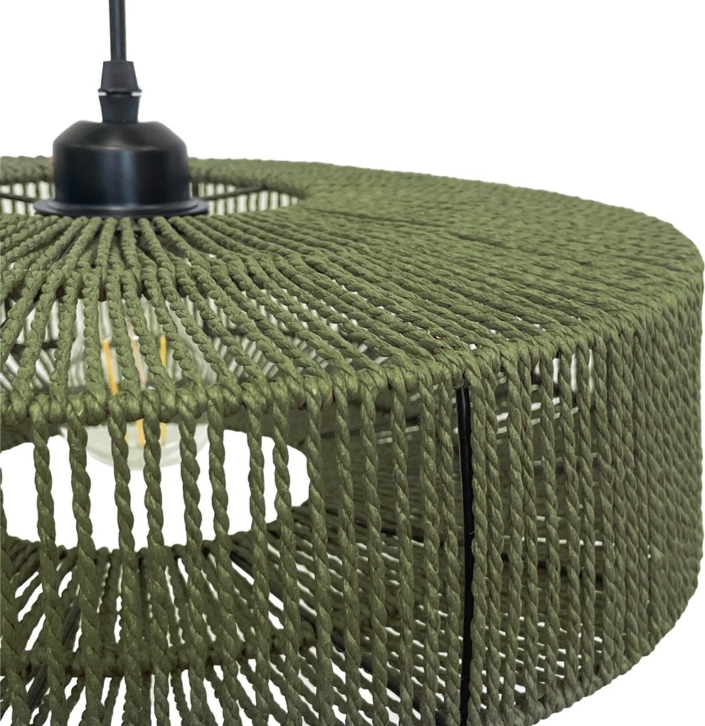 Toolight Rea, Stropné svietidlo APP1296-1CP GREEN, OSW-08968