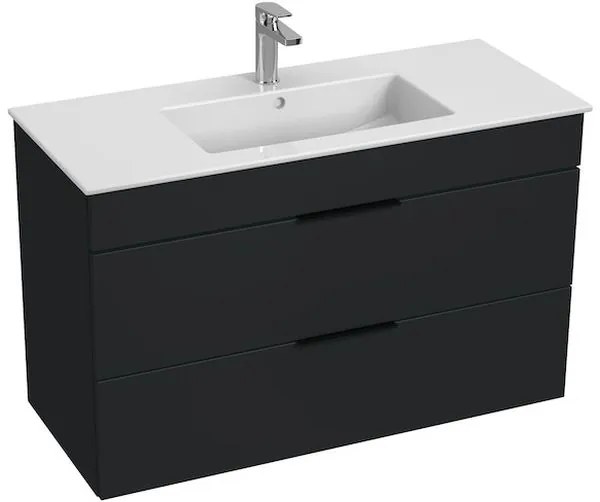 Jika Cube umývadlo so skrinkou 98 cm antracitová H4536521763521