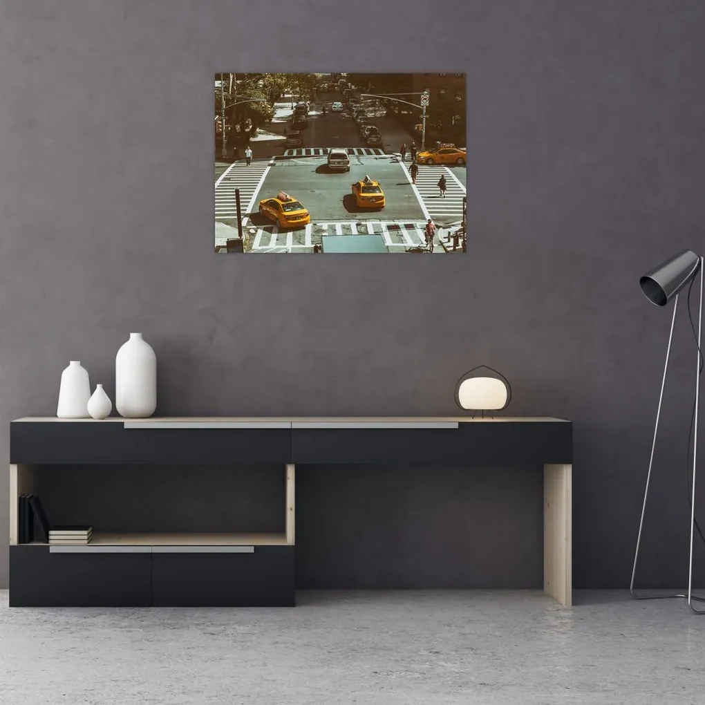 Sklenený obraz - New York (70x50 cm)