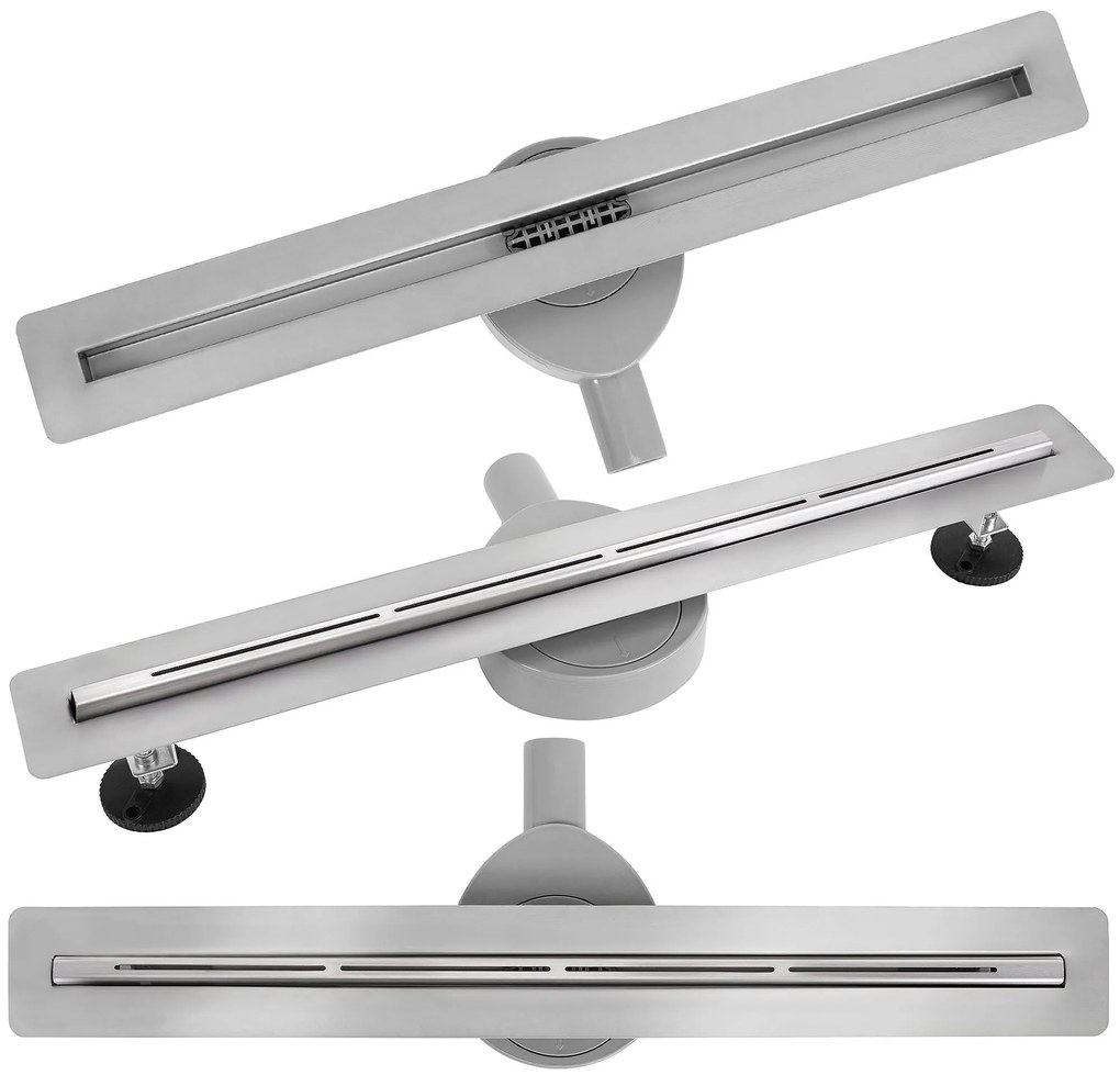 Rea Filo, odtokový žľab 70cm, oceľová, KPL-G6801