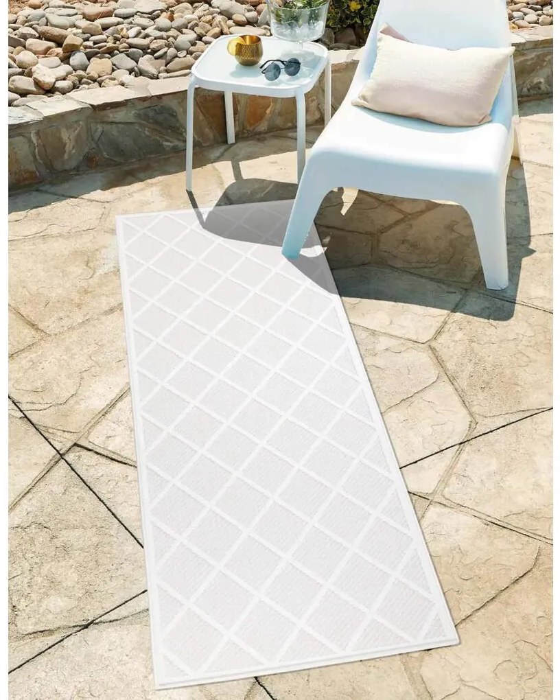 Dekorstudio Terasový behúň SANTORINI - 457 krémový