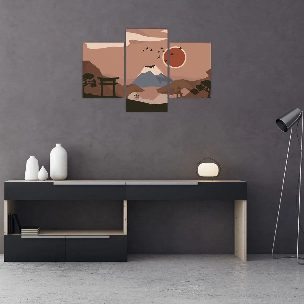 Obraz - Japonsko N⁰1 (90x60 cm)