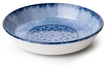 27-dielna jedálenská súprava, modrá, porcelán