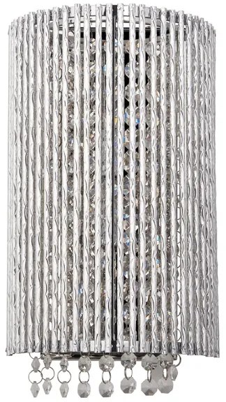 Endon 81978 - Krištáľové nástenné svietidlo GALINA 2xG9/25W/230V lesklý chróm