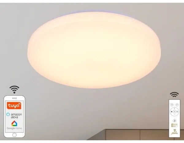 LED Stmievateľné stropné svietidlo OPAL LED/48W/230V Wi-Fi Tuya + DO