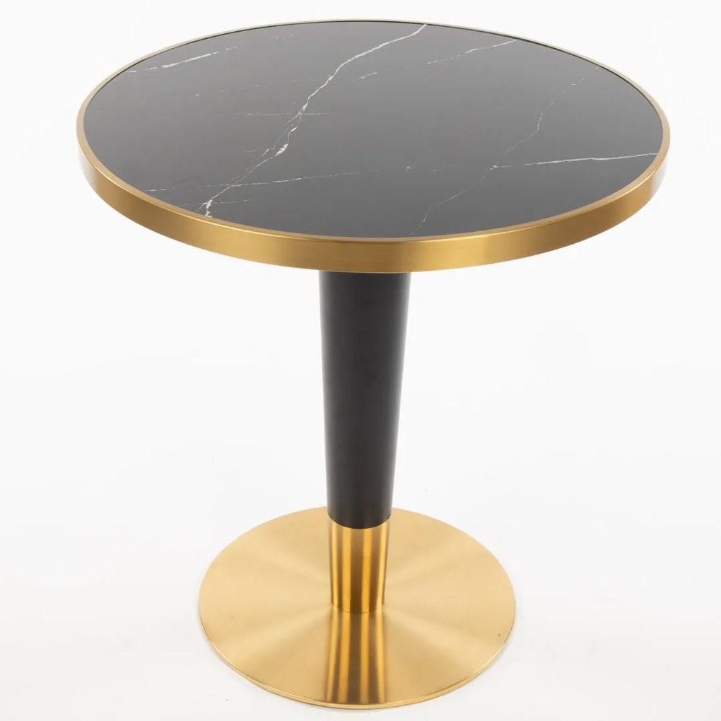 FT CERAMIC TABLETOP BLACK- STOLOVÁ DOSKA Ø70 cm