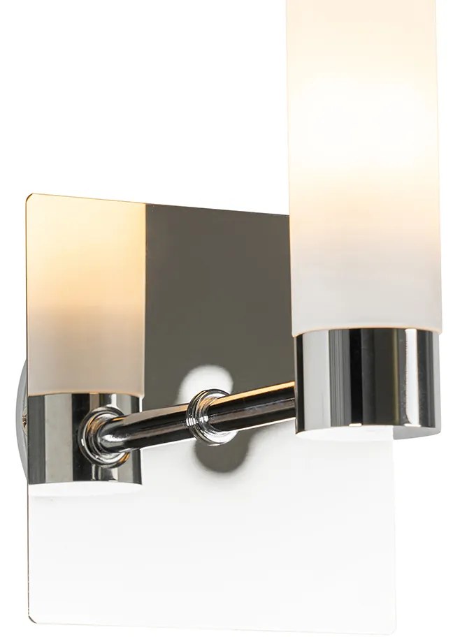 Moderná nástenná lampa do kúpeľne chróm IP44 - Bath