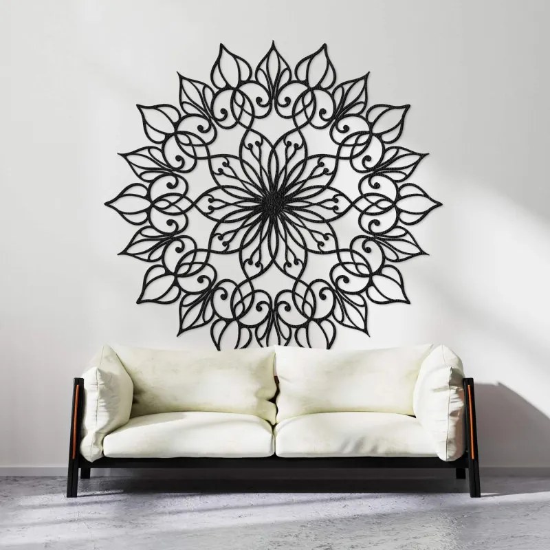 Drevená mandala Kvet života - Luxusná nástenná dekorácia | SENTOP HDF0247