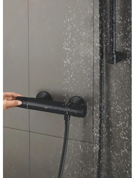 GROHE 1022172432 - Termostatická sprchová batéria PRECISION TREND čierna