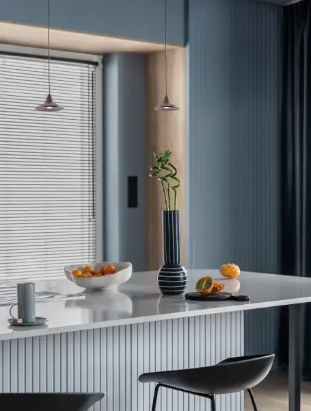 LED luster Dro hnedé