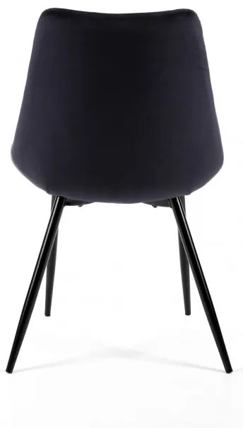 Set dvoch jedálenských stoličiek SJ.0488 čierne