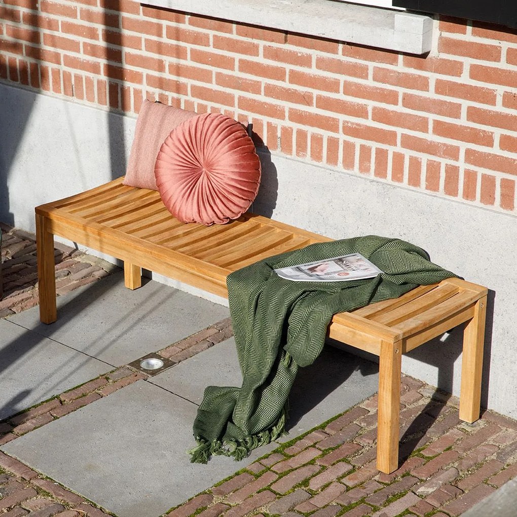 Záhradná lavica Tennis dvojmiestna 120 × 44 × 45 cm