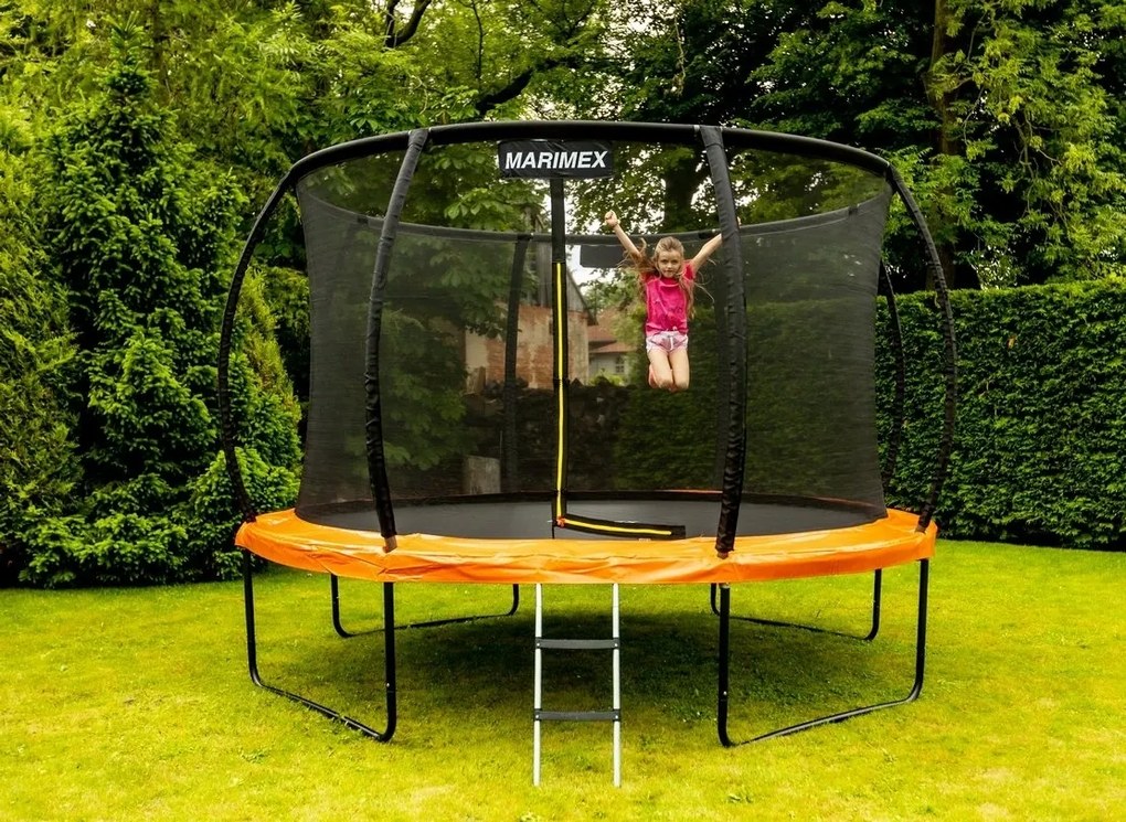 Marimex | Trampolína Marimex Premium 244 cm + vnútorná ochranná sieť + rebrík ZDARMA | 19000103