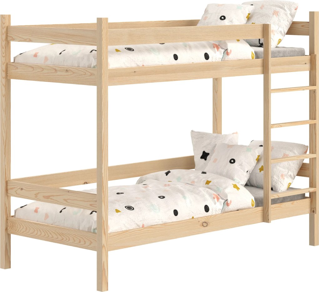 Poschodová posteľ Fabrio 80x200 - borovica