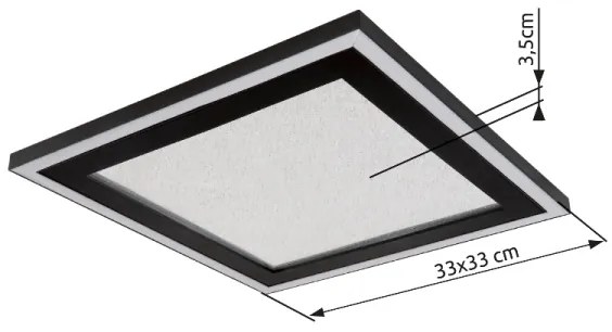 Globo 48903 - LED Stropné svietidlo DAVIES LED/24W/230V