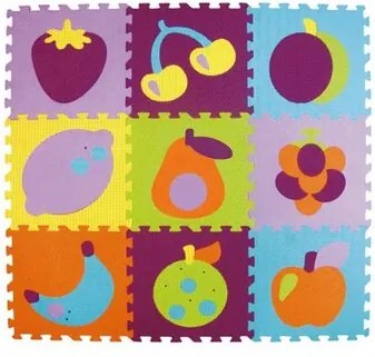 Baby Great Penové puzzle Farebné ovocie SX (30x30)