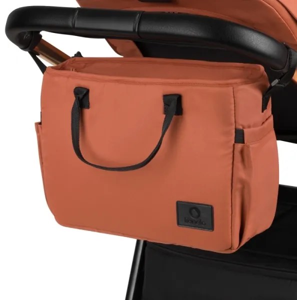 Lionelo - Kombinovaný kočík 3v1 LAYLA Hnedá/rezavá