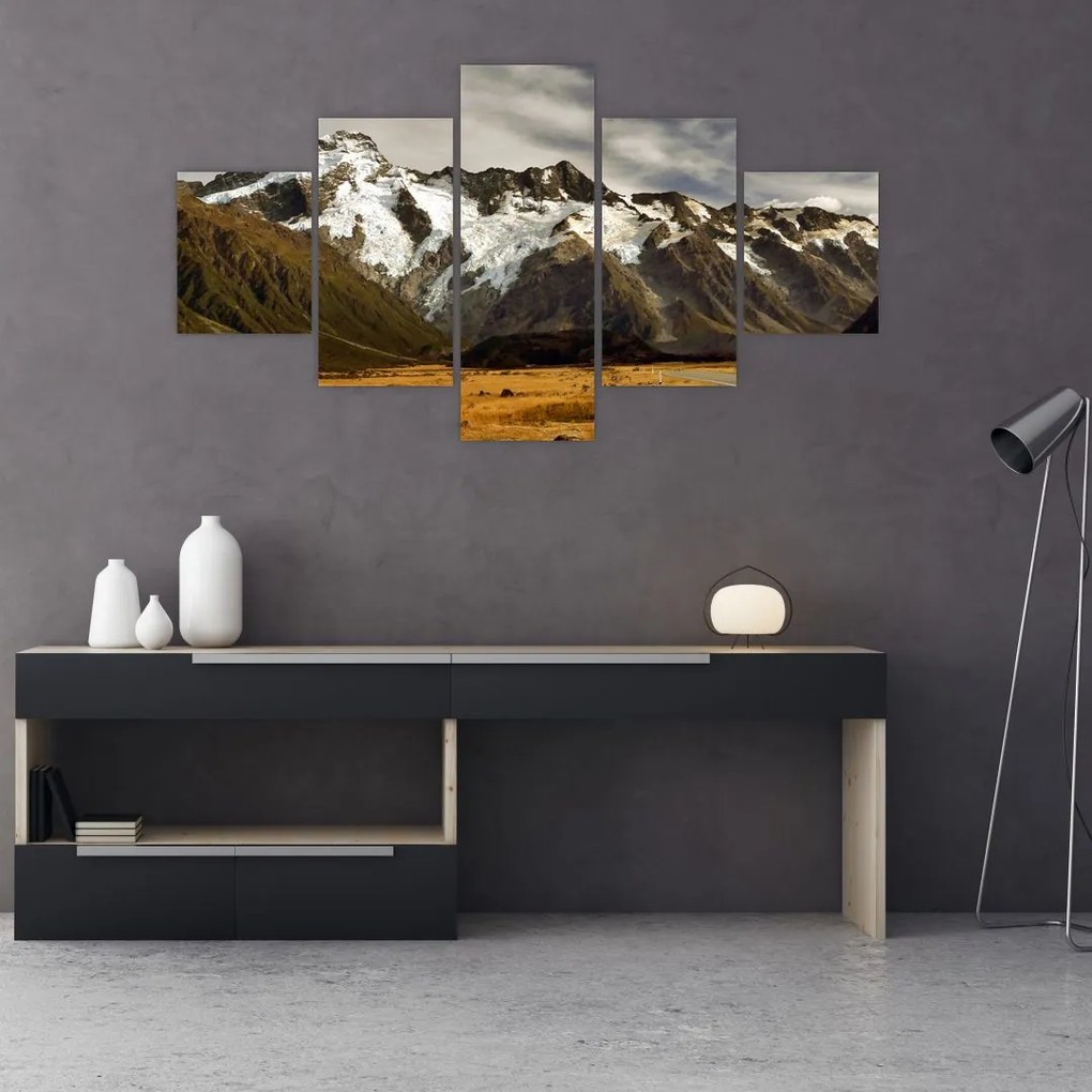Obraz hory Sefton, Nový Zéland (125x70 cm), 40 ďalších rozmerov