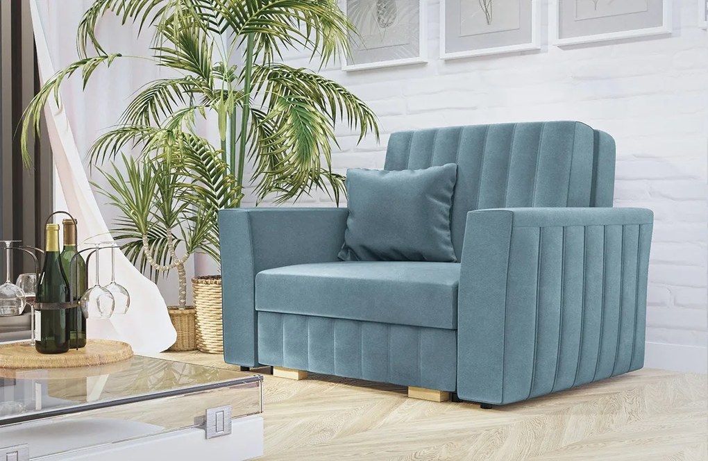 Kreslo Clivia Glam I, Dostupné poťahy: Kronos 07