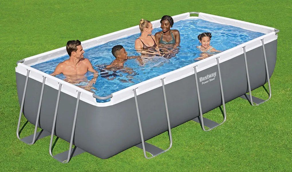 BESTWAY Steel Pro Max Bazénový set 404 x 201 x 100 cm, kartušová filtrácia 56441