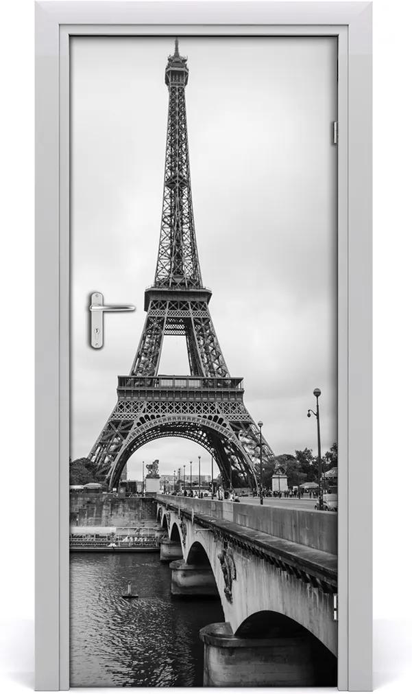 Fototapeta samolepiace na dvere  Eiffelova veža