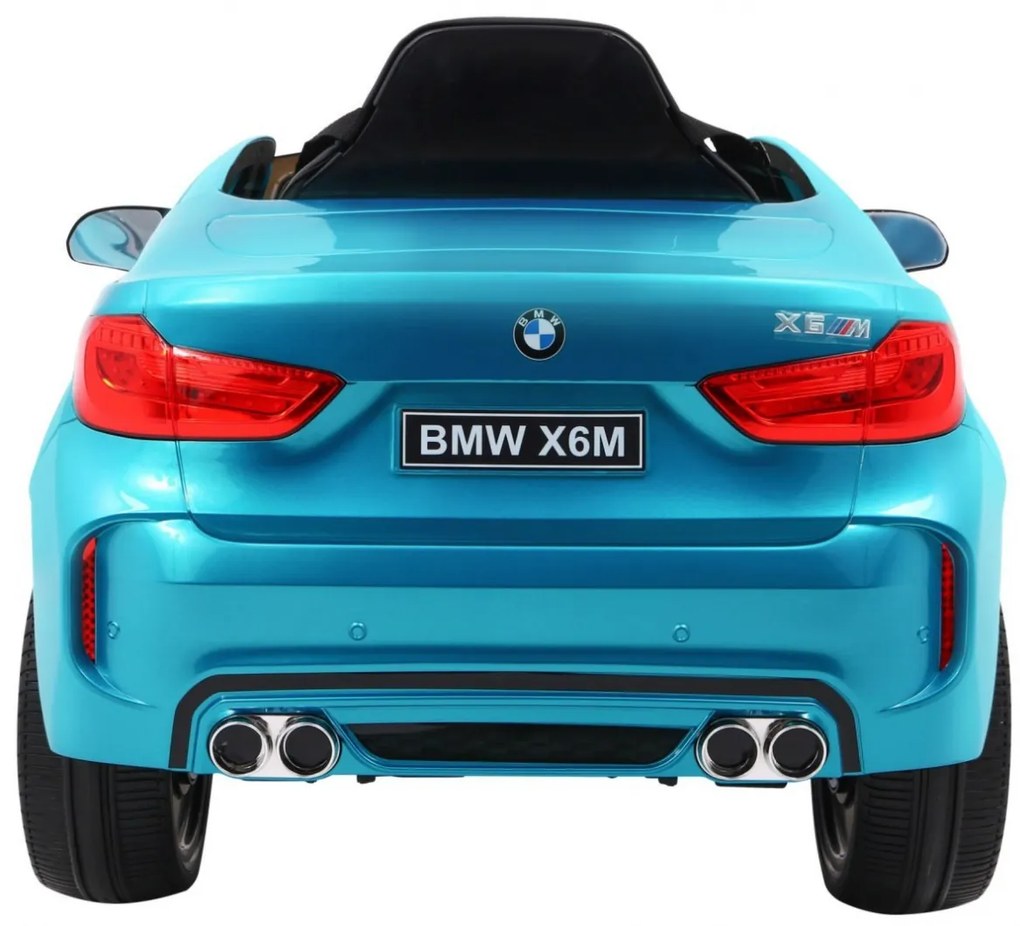 Elektrické autíčko BMW X6 M lakované - modré