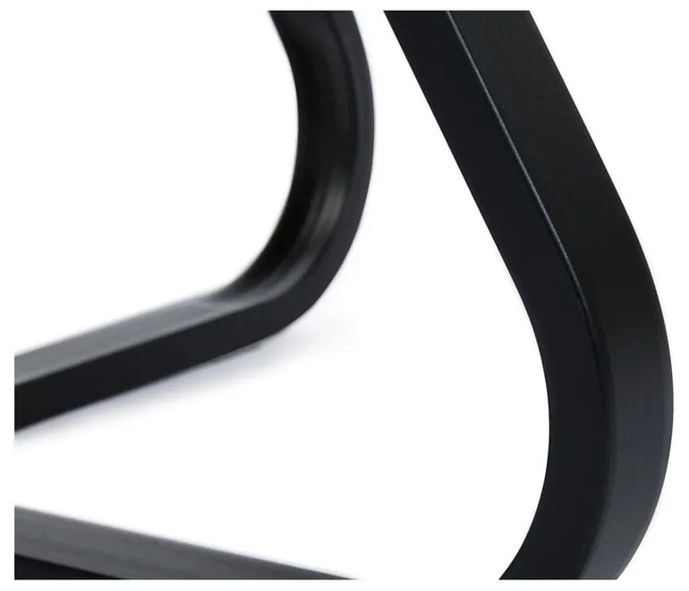 Okrúhly konferenčný stolík s doskou v dubovom dekore v prírodnej farbe ø 80 cm Cesura – Unique Furniture