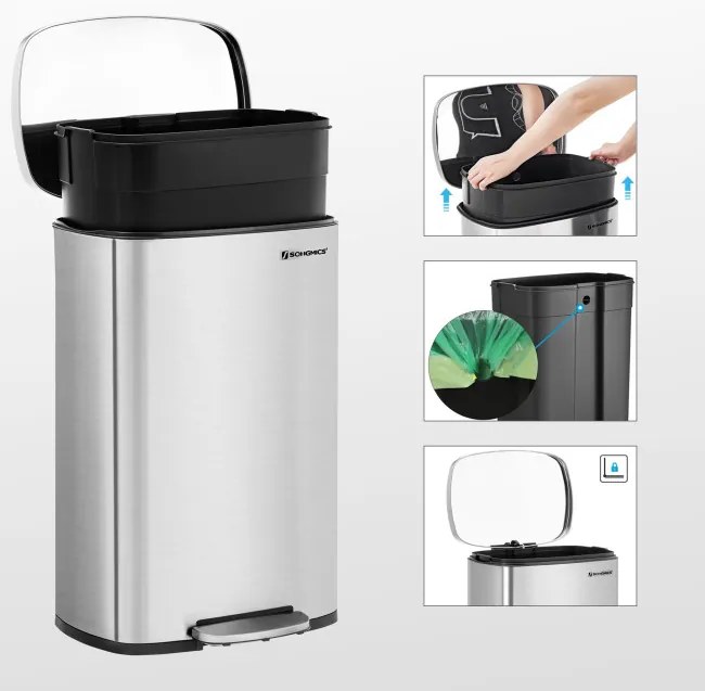 Odpadkový kôš 50 L LTB050E01