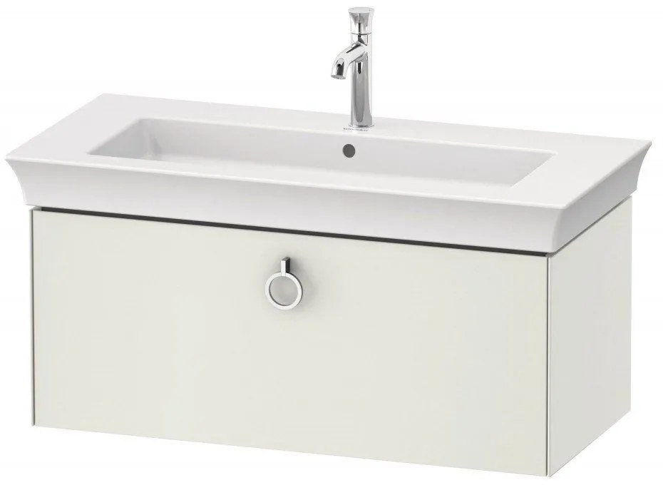 DURAVIT White Tulip závesná skrinka pod umývadlo, 1 zásuvka, 984 x 458 x 410 mm, biela matná, WT425203636